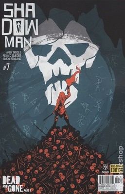 Shadowman #7D Guedes Variant VF 2018 Stock Image
