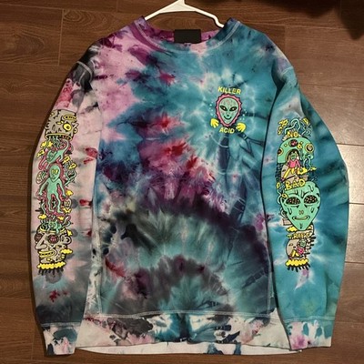 Killer Acid Men's Tie-Dye-HEAVY DUTY 100% COTTON-  LIMITED RUN- ONLY 75-100 made