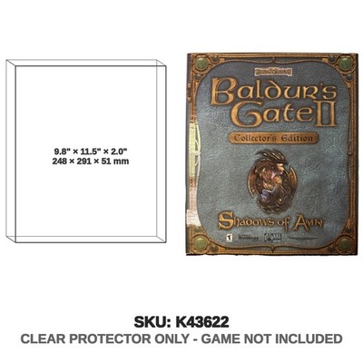 Protector For Interplay Baldur's Gate II Shadows of Amn PC Collector's Edition