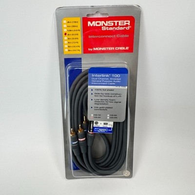 Monster Standard Interconnect Cable By Monster Cable 2m Interlink 100