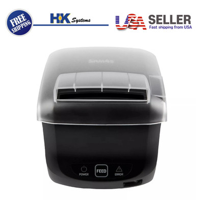 SAM4s GIANT100 Compact 3'' Thermal POS Printer USB Serial Ethernet, Splash Cover 
