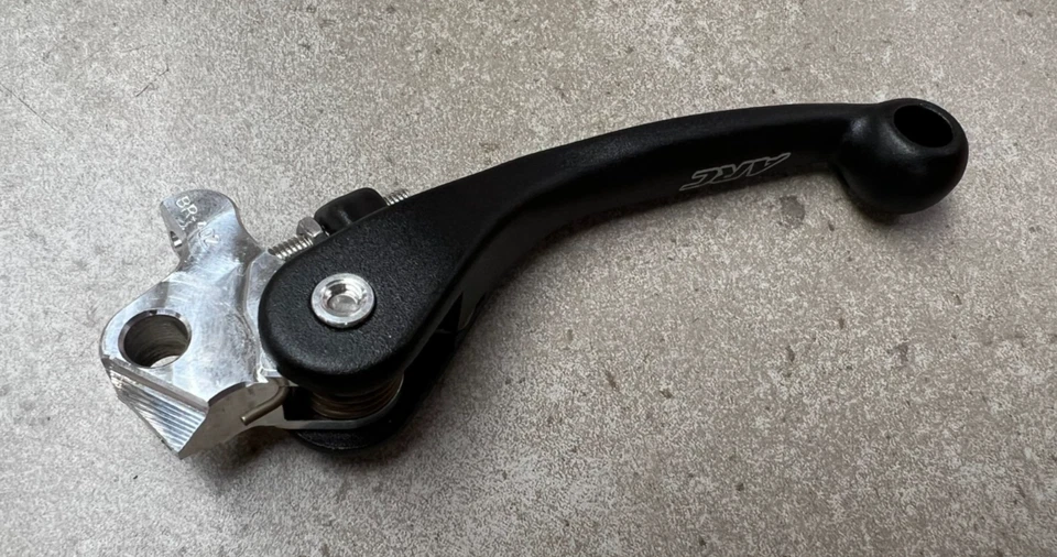 Palanca de freno forjada negra Kawasaki KX250 KX450 Yamaha YZ125 YZ250 ARC BR-402 Foto 2 de 4