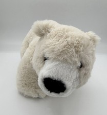 Melissa Doug Lovey Security Plush Polar Bear White Black Stuffed Animal