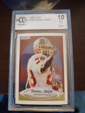 1990 Fleer - Darrell Green #156 BCCG 10