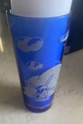 Vintage Hazel Atlas Cobalt Blue Glass Cocktail Shaker Windmill Barware — photo 4