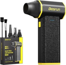 Electric Air Duster 110,000 RPM Compressed Air Duster 120W Cordless Air Blower