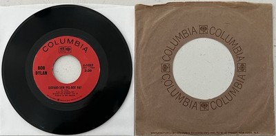 Bob Dylan~Leopard-Skin Pill-Box Hat/Most Likely You Go Your Way/45-EX+Vinyl
