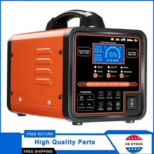 Car Battery Charger 12V & 24V NEW 12V/24V 1PCS US Orange