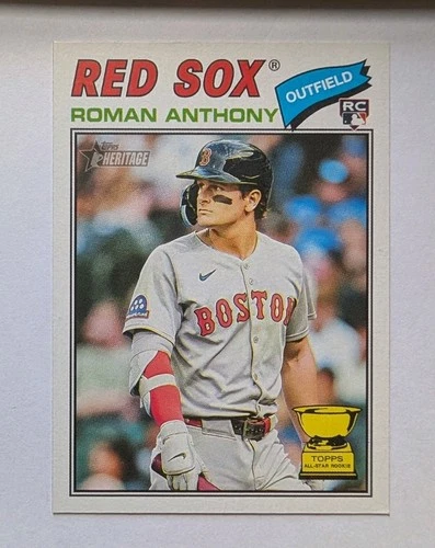 2026 Topps Heritage - Roman Anthony (RC) Cup Card #86 RED SOX