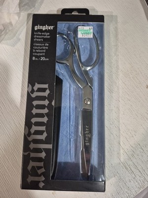 Gingher 8 inch Tailor Scissors with Knife Edge - 03 058242  Dressmaker Shears