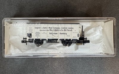 Fleischmann N Scale 40  Reefer   English & Dutch Meat Company   #838348K
