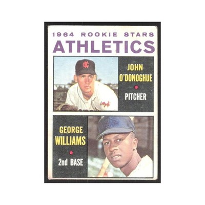 1964 Topps Rookie Stars-O'Donoghue /G. Williams RC Kansas City Athletics #388