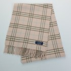 Genuine Burberry Lambswool scarf size 170CM or 67 inches excellent condition
