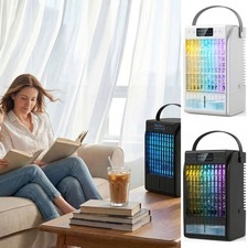 Portable Air Conditioner, 4-in-1 Mini Air Cooler with 4 Wind Speed, 2 Cool Mist