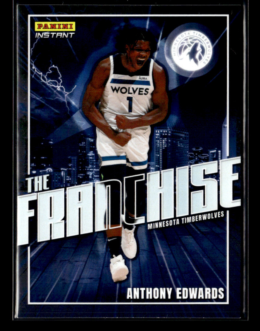 Anthony Edwards 2020-21 Panini Instant The Franchise #SF-18 /596