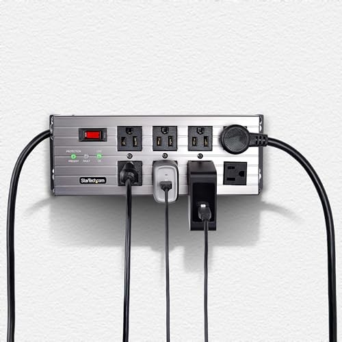 Промышленный удлинитель StarTech на 8 розеток 125 В15 А 8n515s12powerstrip 22790₽