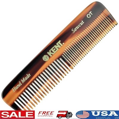 Handmade Cellulose Acetate Hair Beard Comb Detangler Grooming Tool Men New