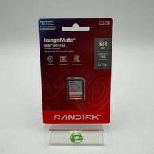 New Sandisk ImageMate 128GB SDXC UHS-I Card SDSDUVQ-128G-AW6KN