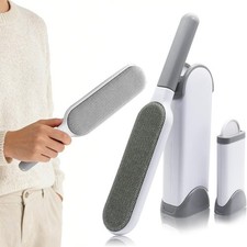 Reusable Double-Sided Lint Brush - Pet Hair Remover for Dogs Cats