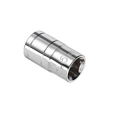 6 Point Shallow Socket 1/2 Inch x 15mm Square Drive CR-V Steel