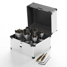 juego de brocas para metal duro cortar agujeros corona agujero perforar 