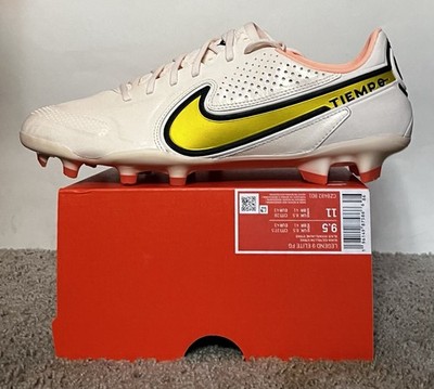 Size 9.5M-Nike Tiempo Legend 9 Elite FG Soccer Football Cleats Guava CZ8482-801