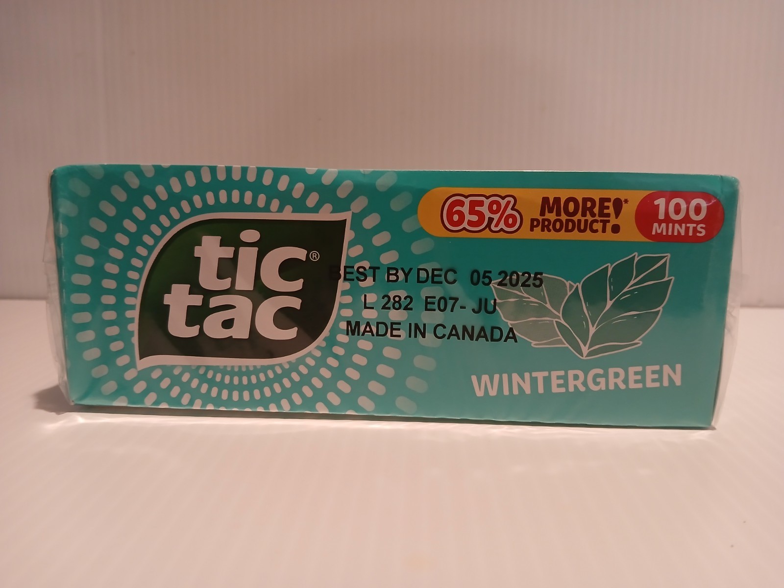 Tic Tac Candy Wintergreen  12 Pack  1 oz each READ DESCRIPTION!