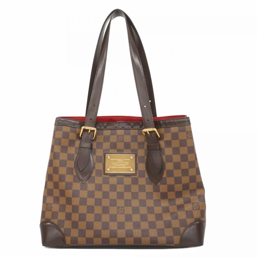 LOUIS VUITTON Hampstead MM Damier Ebene Tote Bag N51204