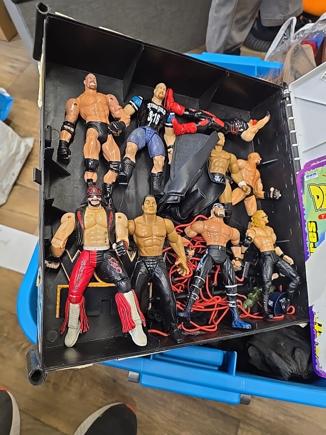 Lot Of 9 And Old Case