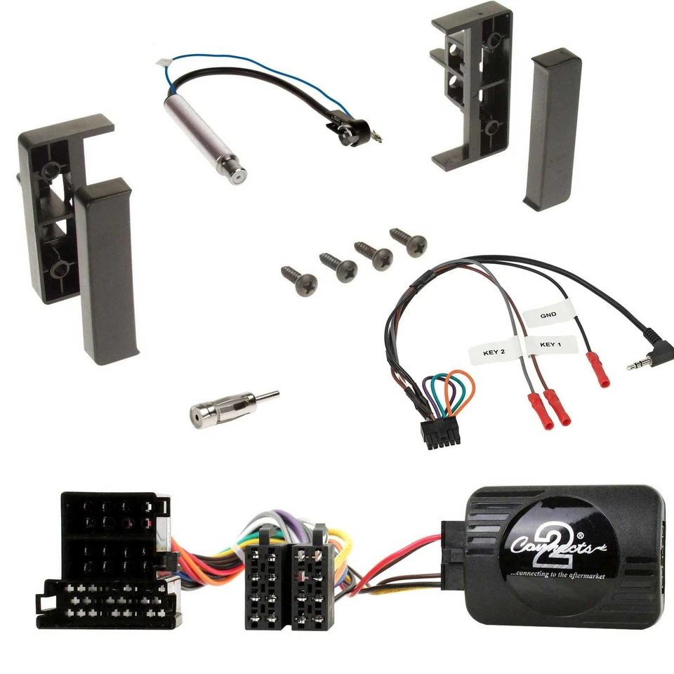 JVC Bluetooth USB DAB Lenkrad Autoradio für Audi A2 A3 A4 A6 1999-2000 - Bild 3 von 4