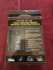 Stealth Cam 35mm Infrared Motion Detector Trail Camera In Original Box  Untested