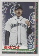 2019 Topps Holiday WalMart Mega Box Metallic Snowflake Yusei Kikuchi #HW19 0nr3