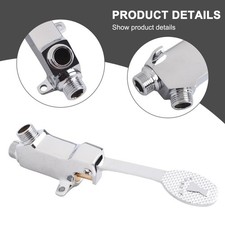 For Copper Bathroom Sink Faucet Quick And Hands Foot Pedal Control