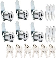 Cabinet locks with keys for RV trailer storage doors