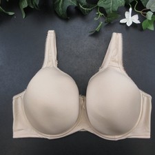 Wacoal Bra Women's 38D Beige Basic Beauty Full Figure Underwire Contour 853192