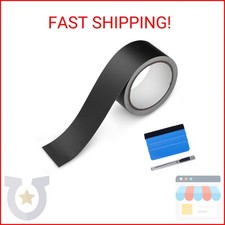 Matte Vinyl Tape Black Out Chrome Delete Trim Kit 2x30' 