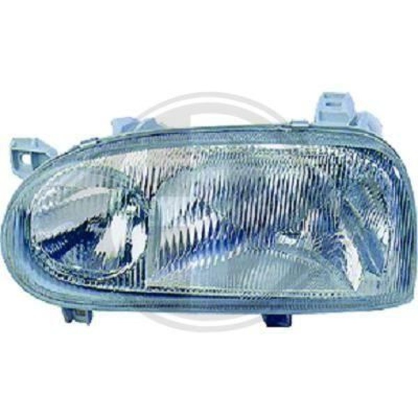 1X Diederichs Hauptscheinwerfer H1 Links Passend FüR VW Golf 3 1H1 1.6 1.8 1.4-image