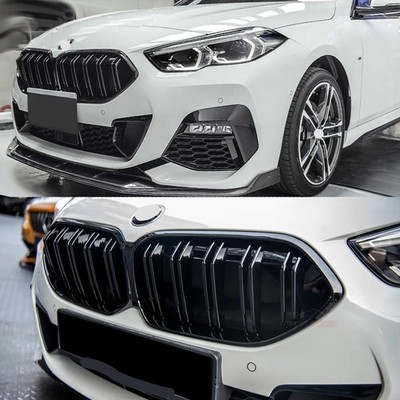 For BMW 2 Series F44 2020-2023 Dual Slats Front Kidney Grille