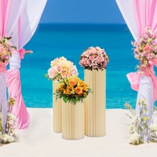 3 PCs Wedding Flower Stand Party Decoration Dessert Table Cylinder Display Rack
