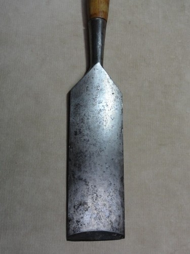 3 1/2" T.H. Witherby Slick Timber Frame Heavy Framing Socket Mortise Chisel NICE - Picture 10 of 24