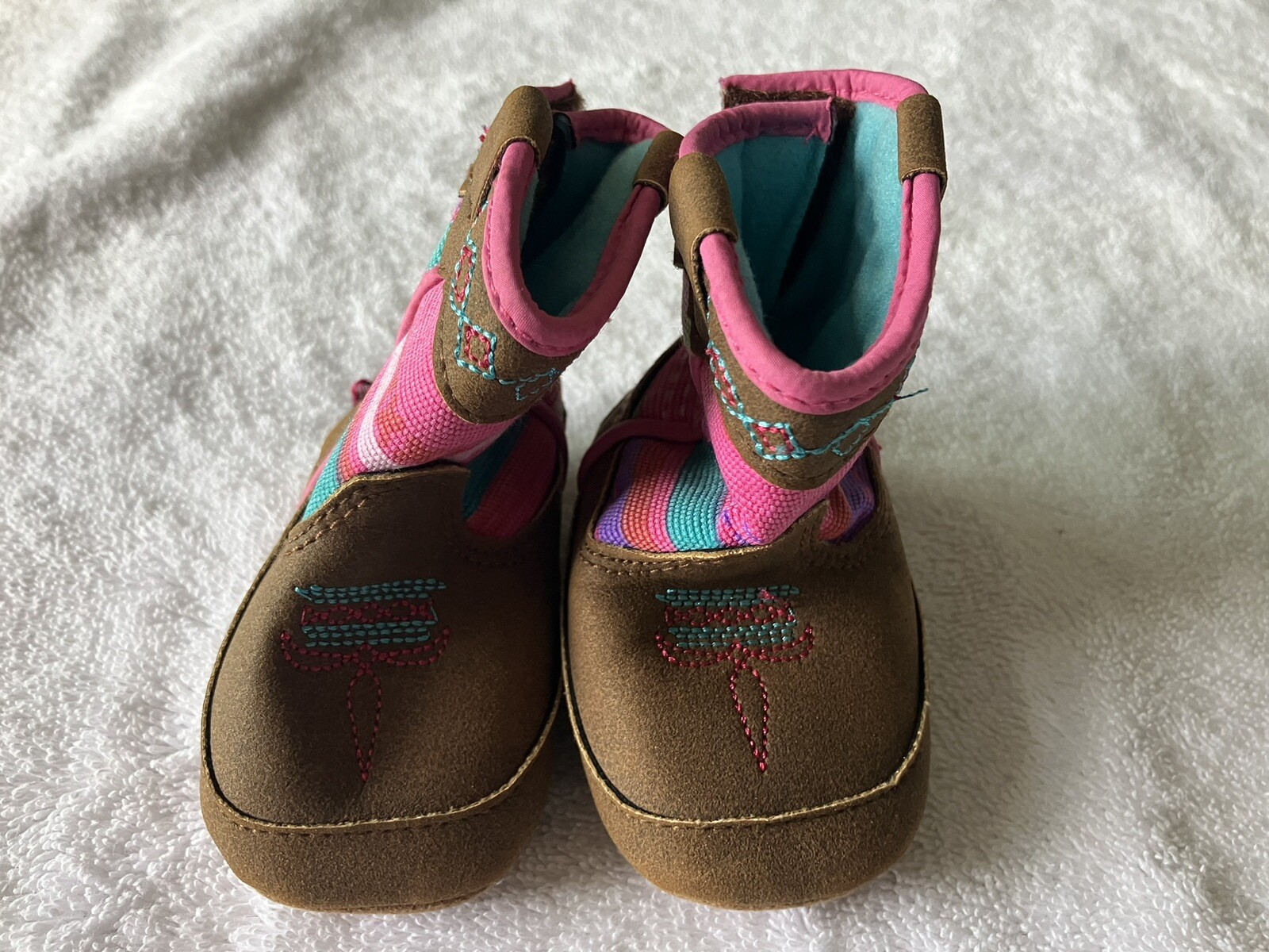 Infant Girls Blazin Roxx Western Camilla Bucker Boots Infant Brown/Multicolor