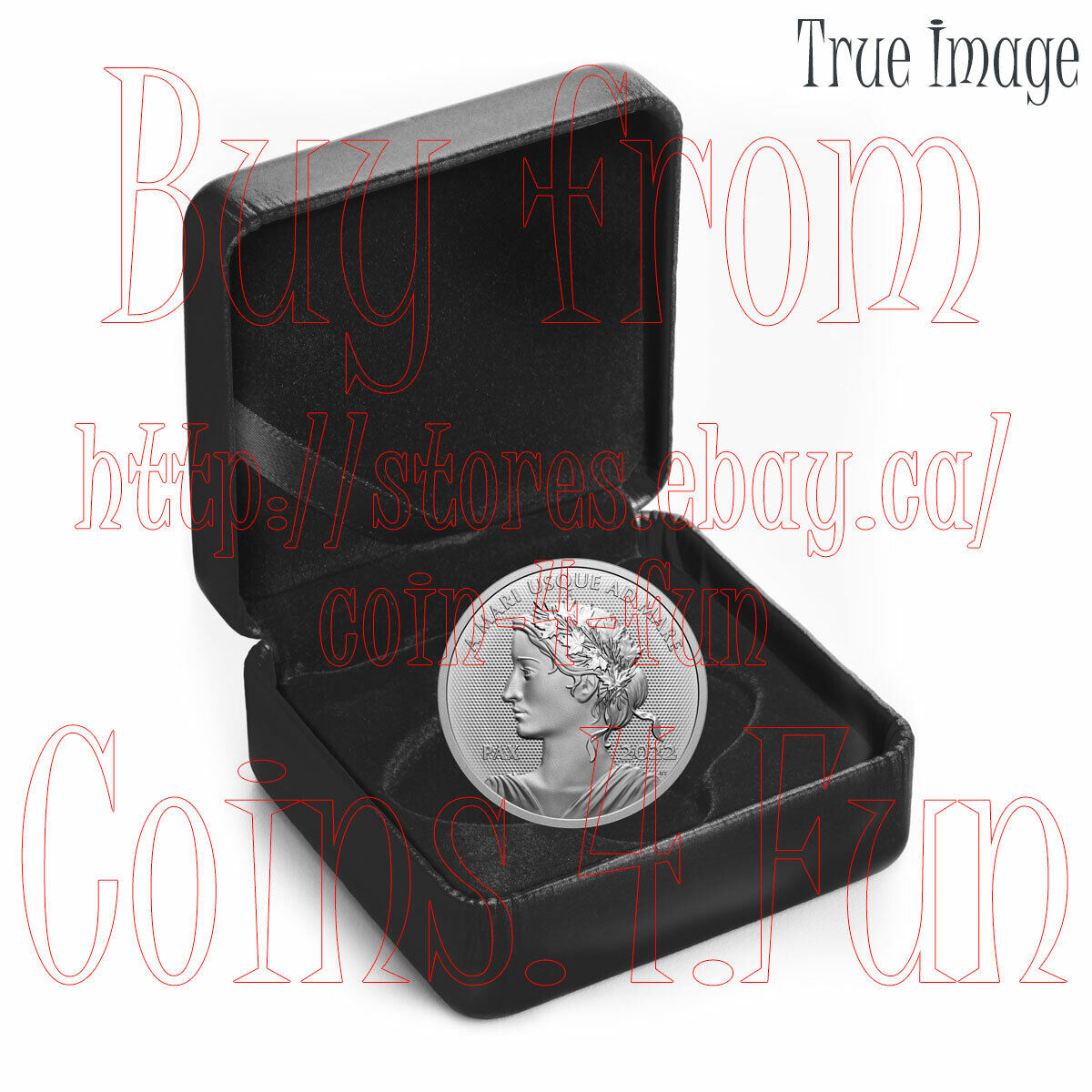 2022 PAX Lady Peace Dollar Pulsating - $1 1 OZ Pure Silver UHR Proof Coin Canada