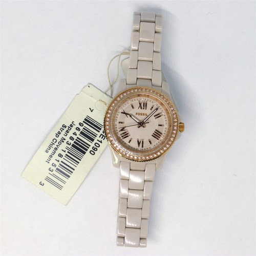 CE1090 Fossil women's Cecile blush mini ceramic watch - Picture 10 of 10
