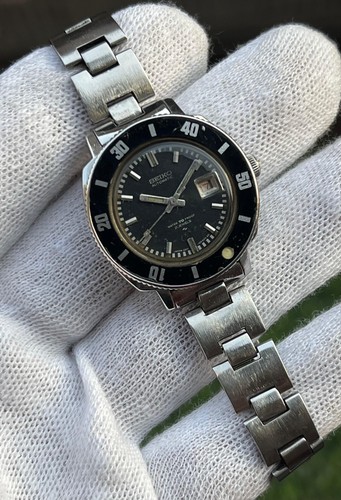 Rare Seiko DIVER 2517-3300 Automatic 1970s Japan Made Ladies Wrist Watch - Picture 6 of 19