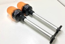 2x Werma Signaltechnik Signalsäule 826 X20 55 -used-