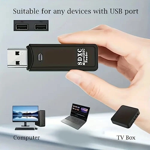 USB3.0 SD Card Reader for PC Micro SD Card to USB Adapter for Camera MemoryC USA - Picture 16 of 23