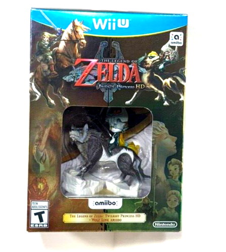 The Legend of Zelda: Twilight Princess HD Amibo/Nintendo WiiU/No Game/Case Only - Picture 2 of 3