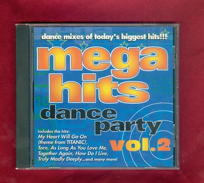 Mega Hits Dance Party Vol. 2 Various Artists 1998 CD 13 Tracks VG