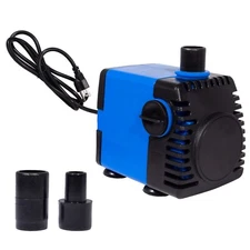 Fish Tank 160 GPH  Submersible Powerhead Aquarium Water Pump  12" Plug