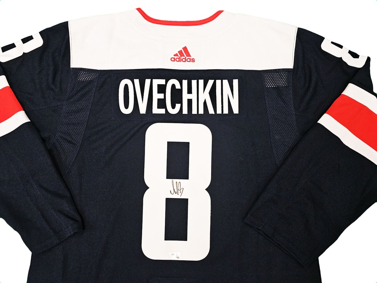 ALEX OVECHKIN Autographed Signed CAPITALS ADIDAS AUTHENTIC JERSEY  display picture 1